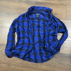 American eagle, size mm,blue plaid